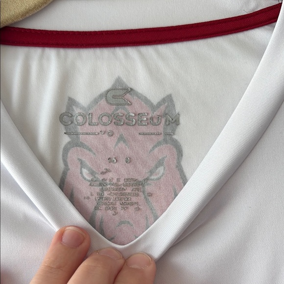 Arkansas Razorbacks White T-Shirt - Picture 3 of 5